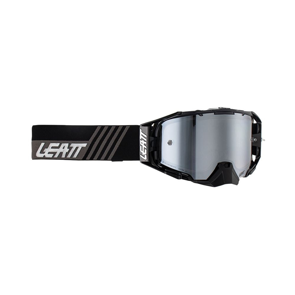 Leatt 2024 Goggles Velocity 6.5 Iriz Stealth Silver Lens